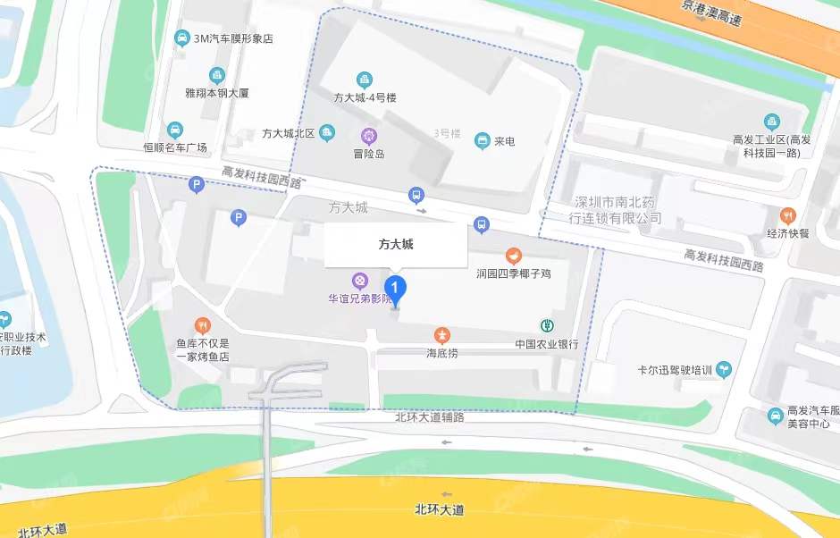 方大城，方大廣場(chǎng)一期-均價(jià)130元/平